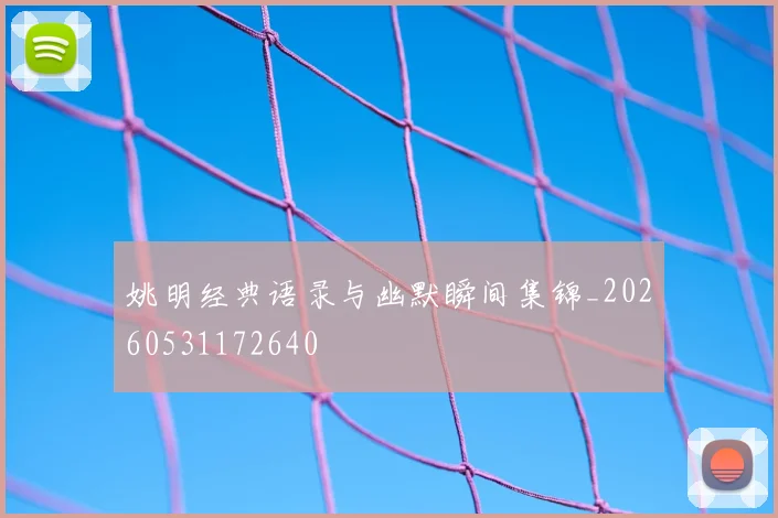 姚明经典语录与幽默瞬间集锦_20260531172640